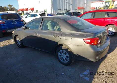 2009 Toyota Corolla Le from USA, damaged, VIN JTDBL40E699074874